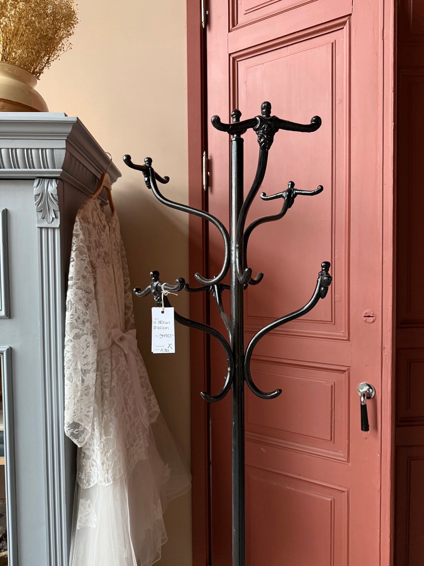 En gammal fin tamburmajor i stål.