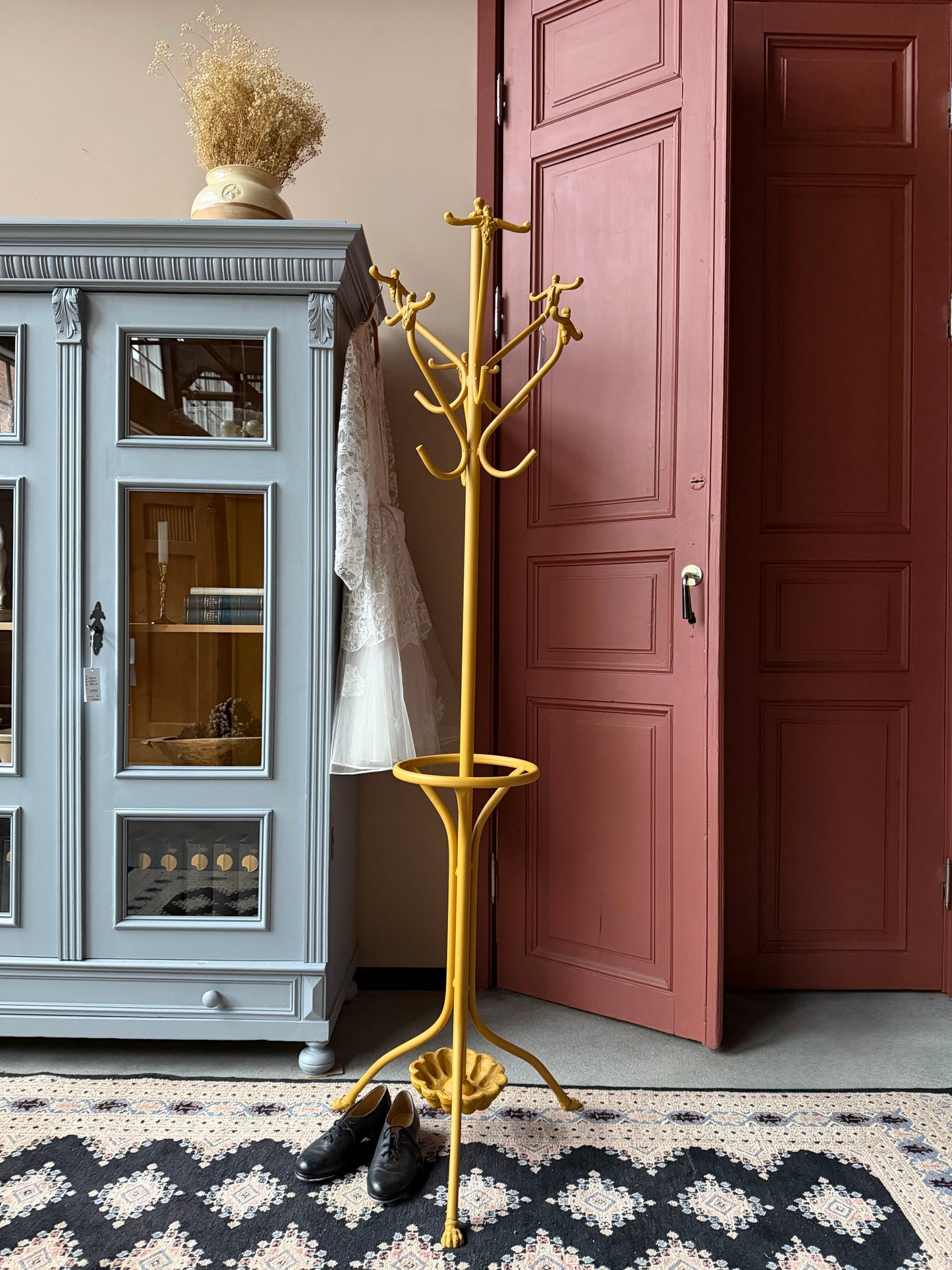 En gammal fin tamburmajor i stål.