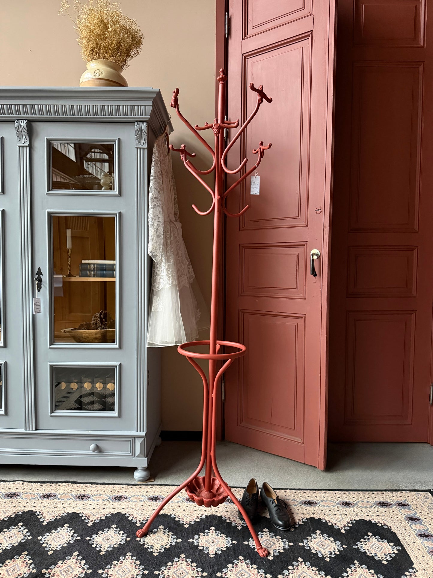 En gammal fin tamburmajor i stål.