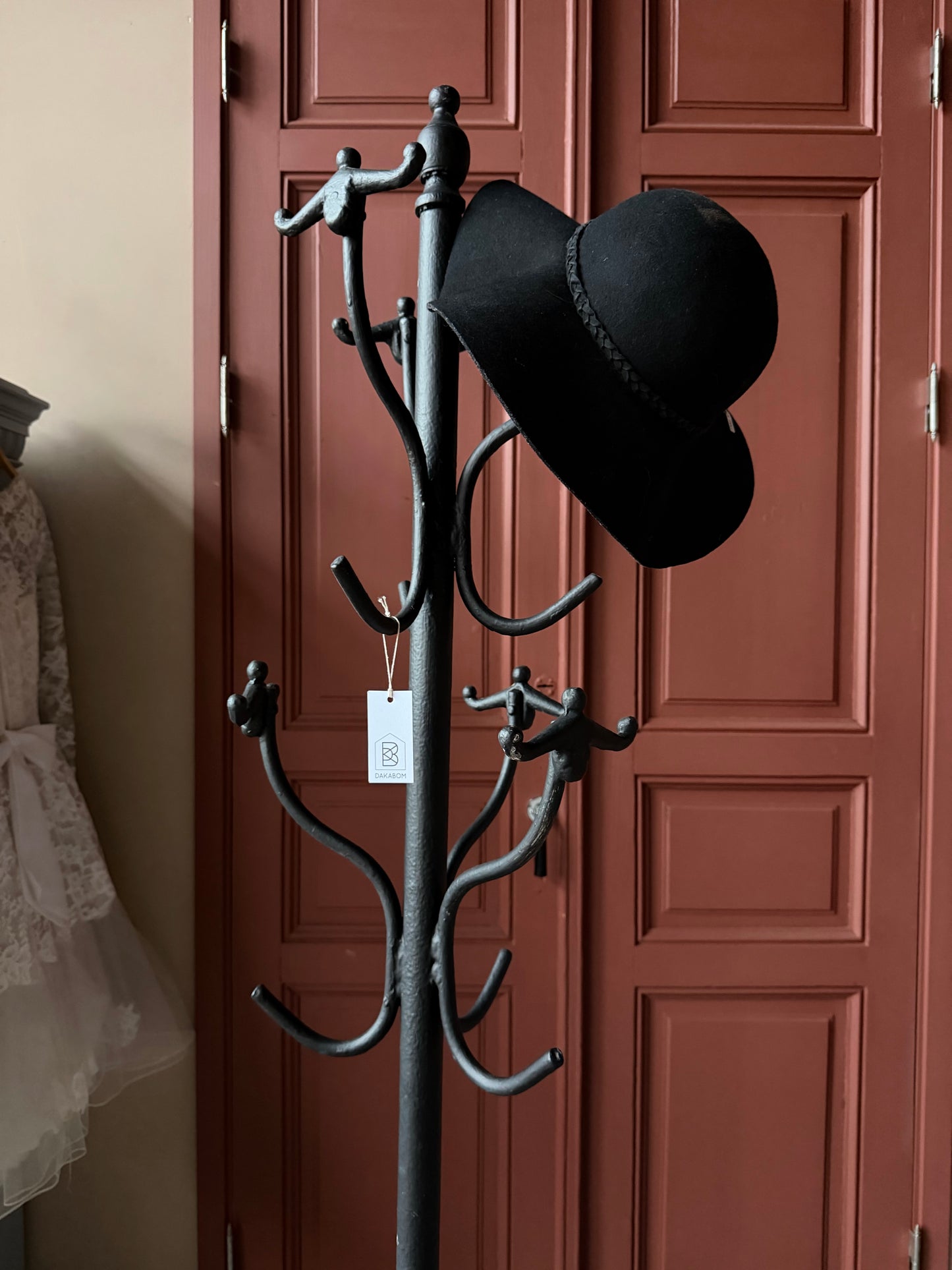 En gammal fin tamburmajor i stål.